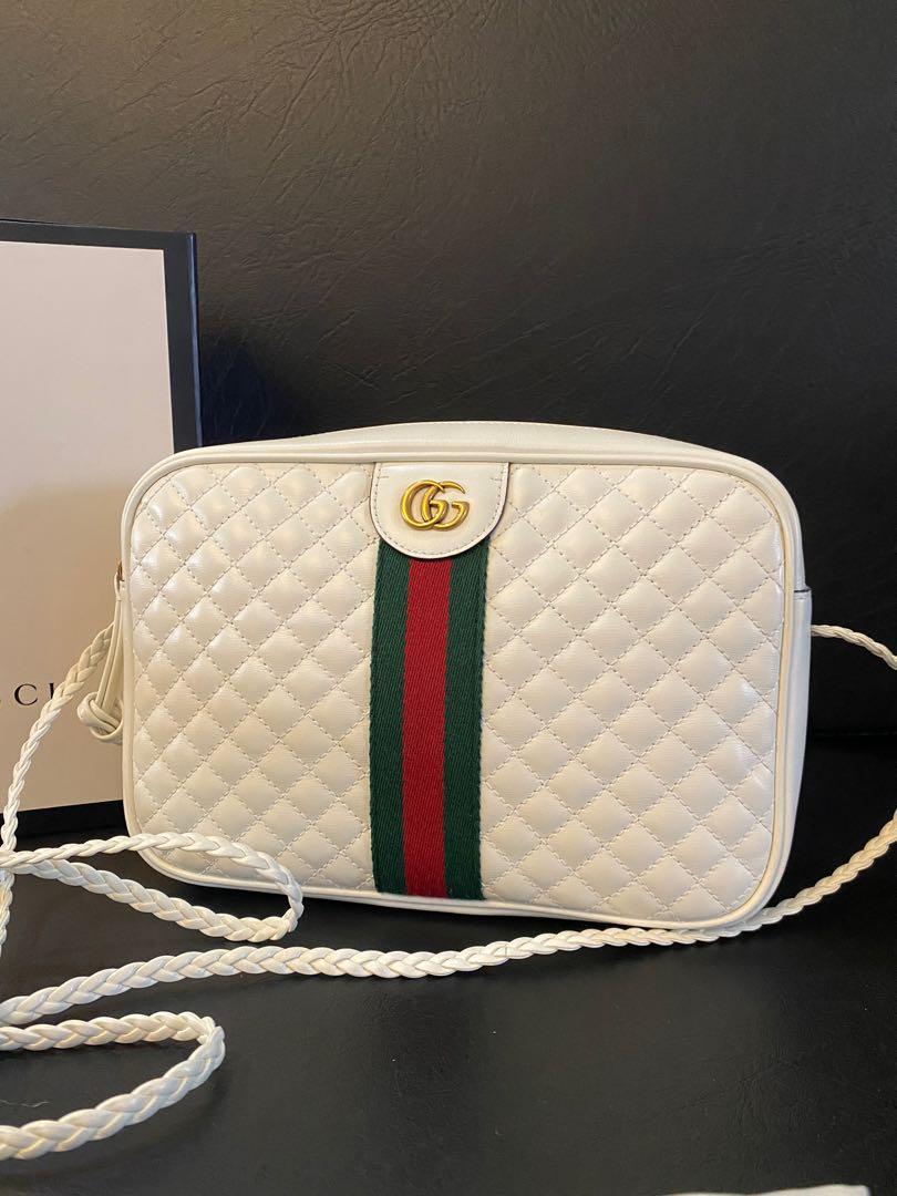 Gucci crossbody bag white best sale