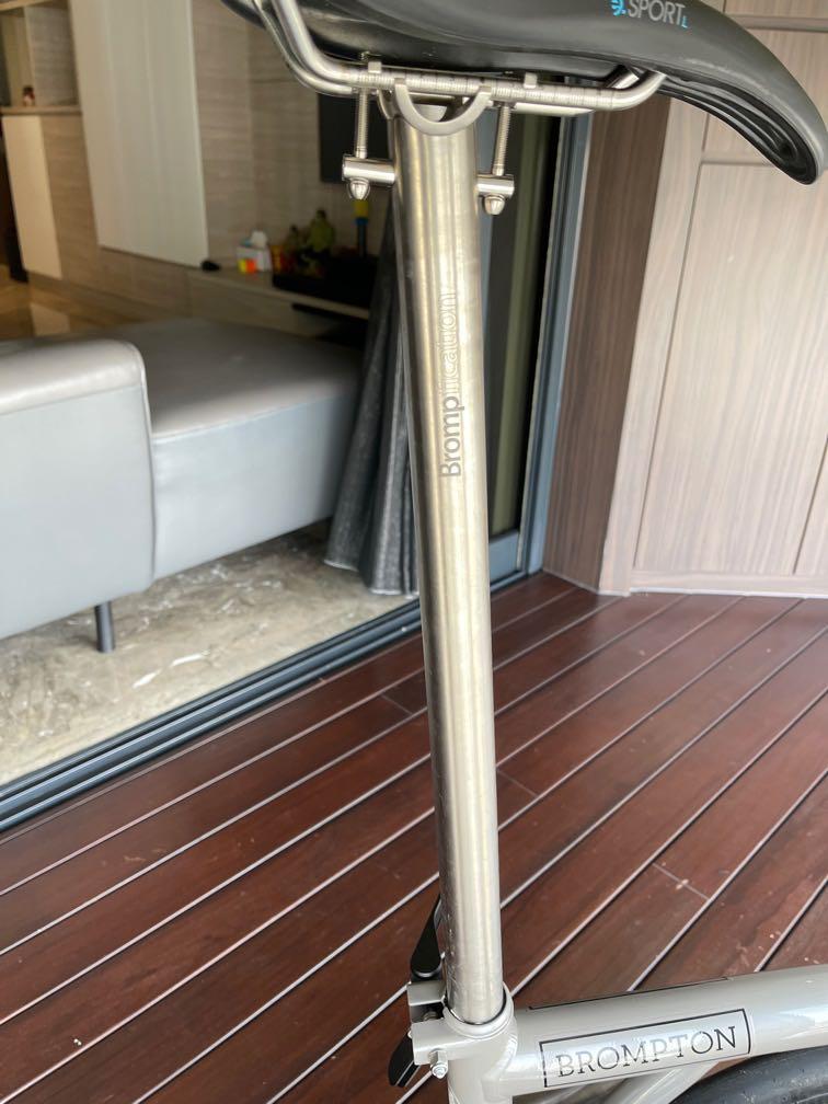 Brompfication titanium store seatpost