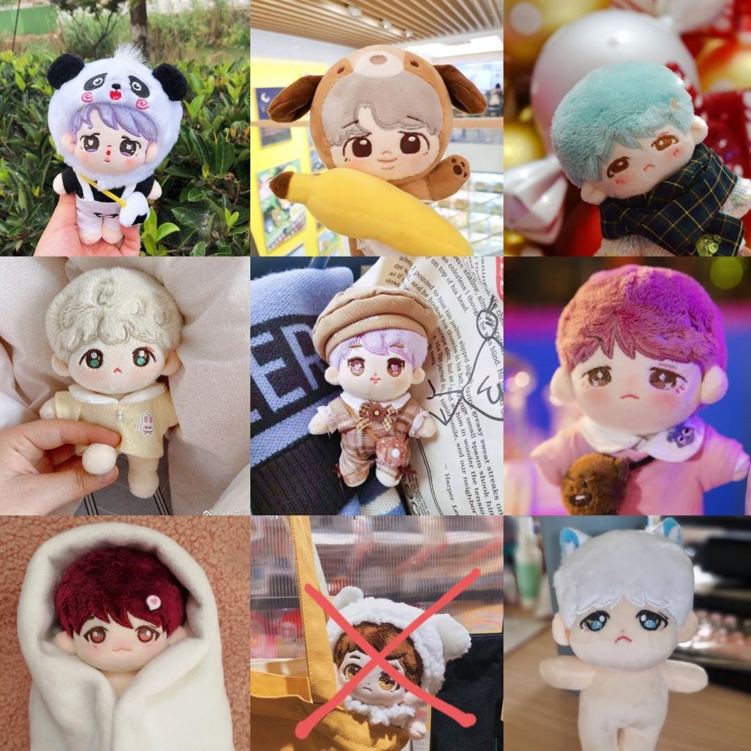 BTS 15cm Dolls Jimin Jin Taehyung Yoongi Hobbies Toys