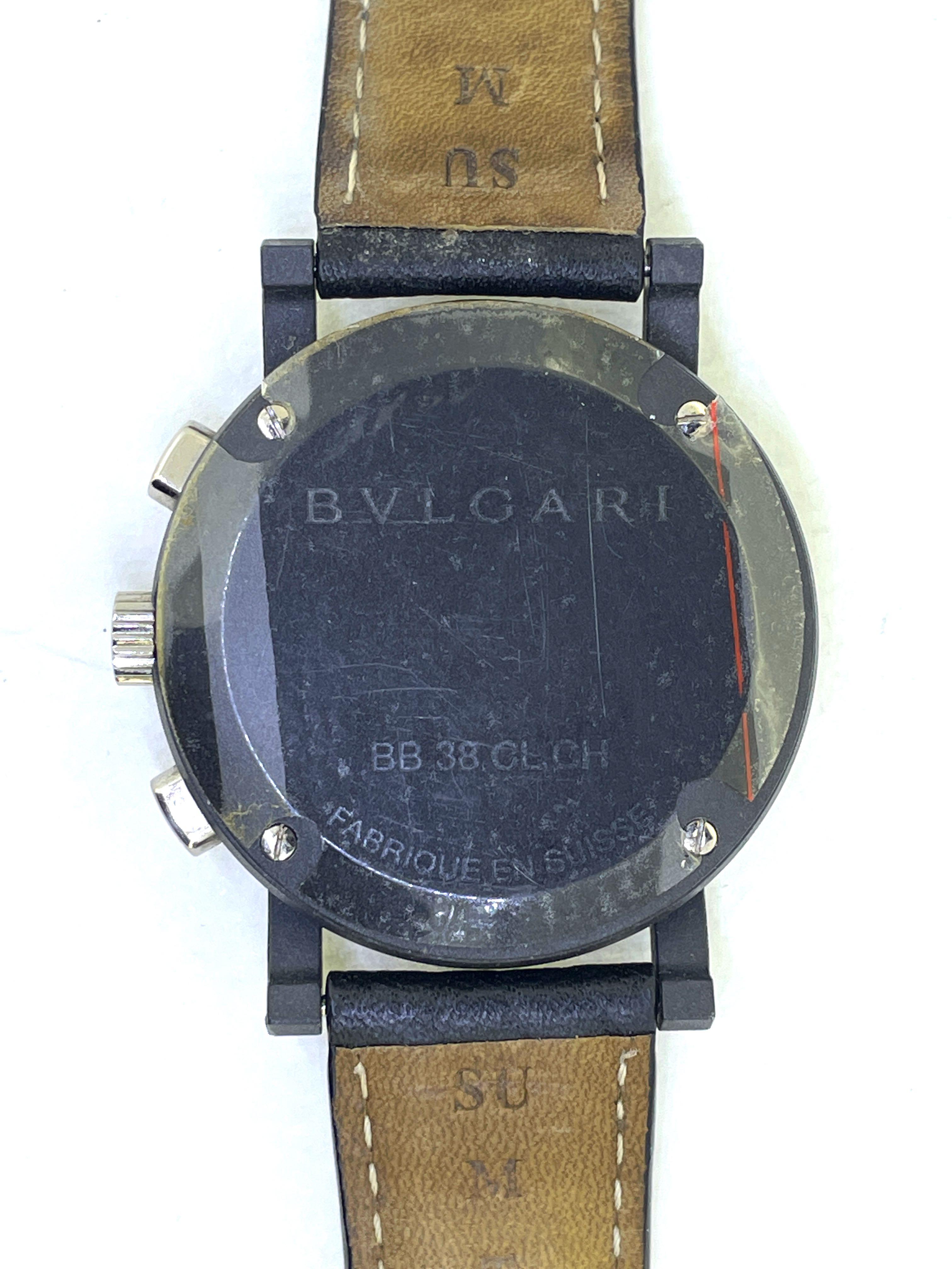 Bulgari Carbon Gold 38mm Limited 500 pc Shanghai BB 38 CL CH