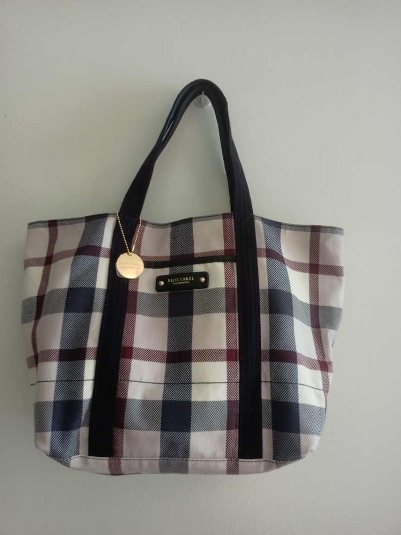 Burberry Japan Burberry Blue Label 2018 Tote Bag Burberry Black