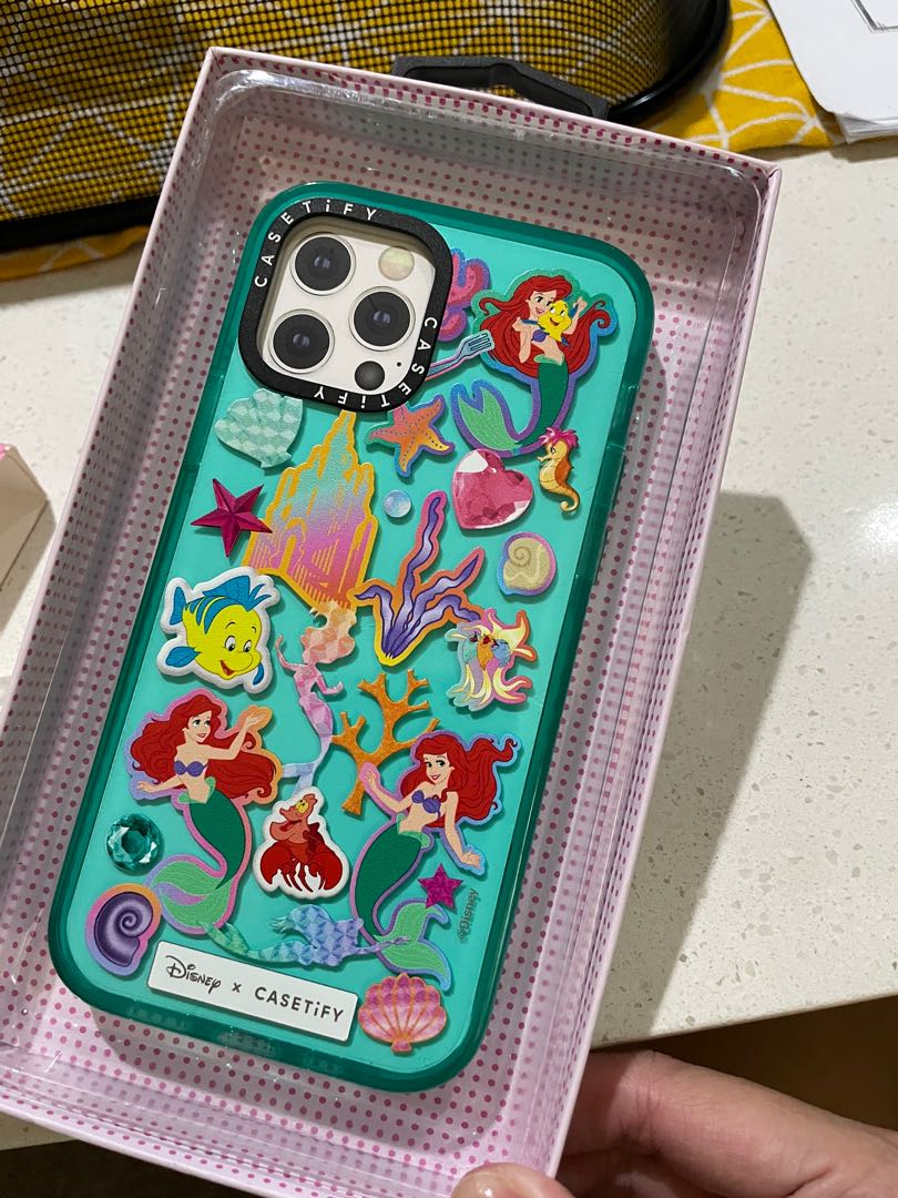 Casetify disney princess little mermaid, Telepon Seluler & Tablet