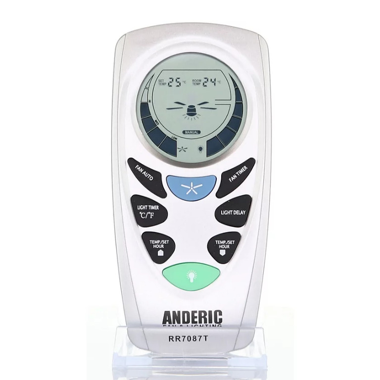 Ceiling Fan Remote Controller Anderic UC7087T with Reverse Key for