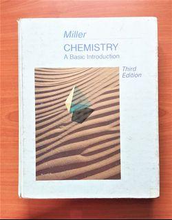 Chemistry: A Basic Introduction Third Edition Hardcover by G. Tyler Miller