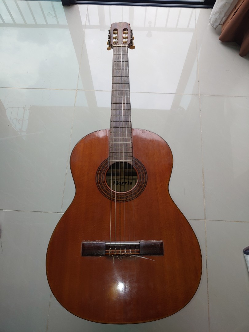 Morris classical guitar top