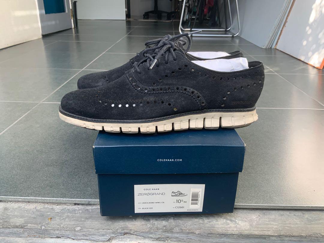 Cole haan zerogrand black suede hotsell