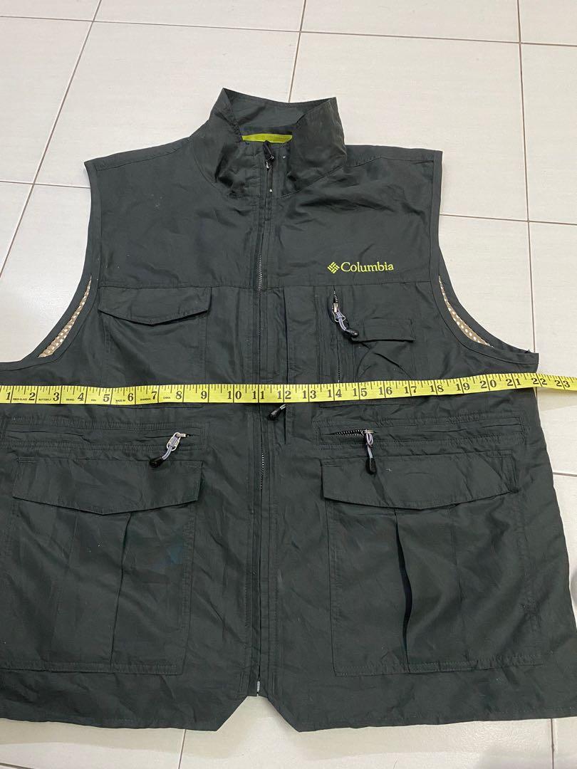 Columbia vest, Men's Fashion, Tops & Sets, Vests on Carousell
