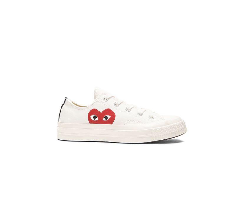 Comme des garcons play emblem hi top sneaker new arrivals