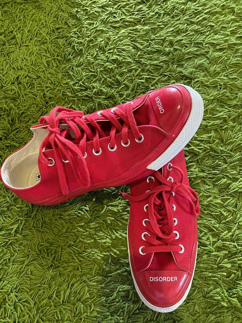 Converse x Undercover Red Order and Disorder Men s Fashion Footwear Sneakers on Carousell