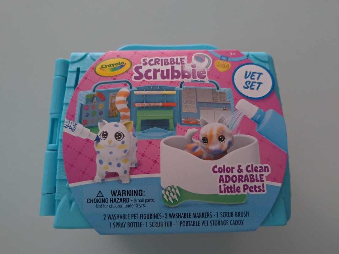 Crayola scribble best sale scrubbie vet set