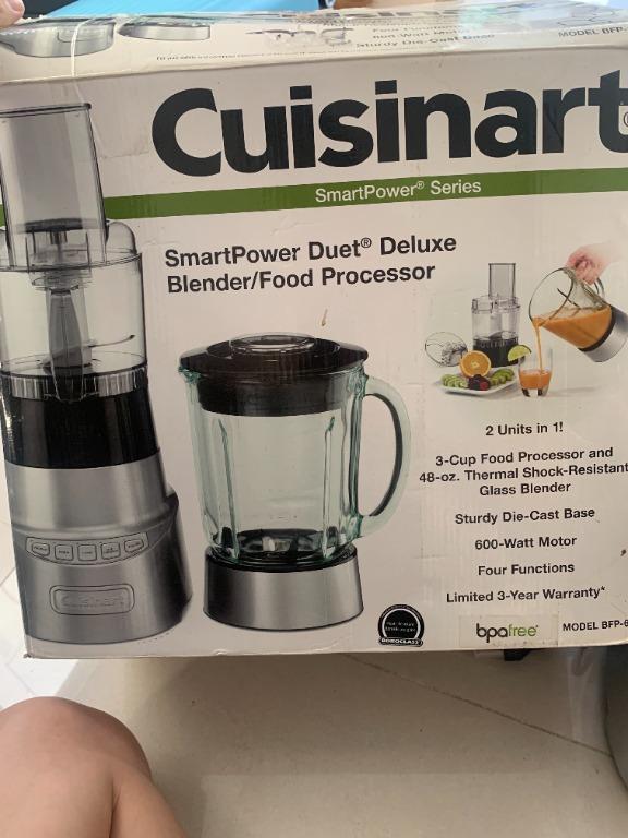 CUISINART BLENDER/FOOD PROCESSOR 2 in 1, TV & Home Appliances, Kitchen