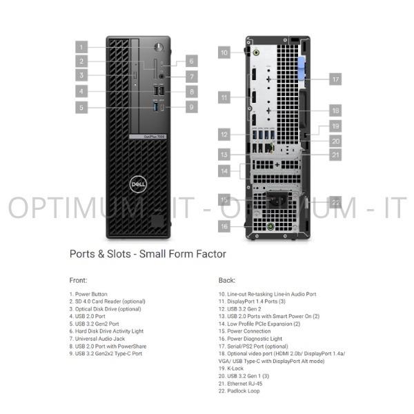 Dell OptiPlex 7000 SFF Desktop PC Bundle With MS Office (3 Years Warranty), Computers & Tech, Desktops on Carousell