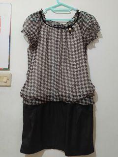 Dress import charm chiffon