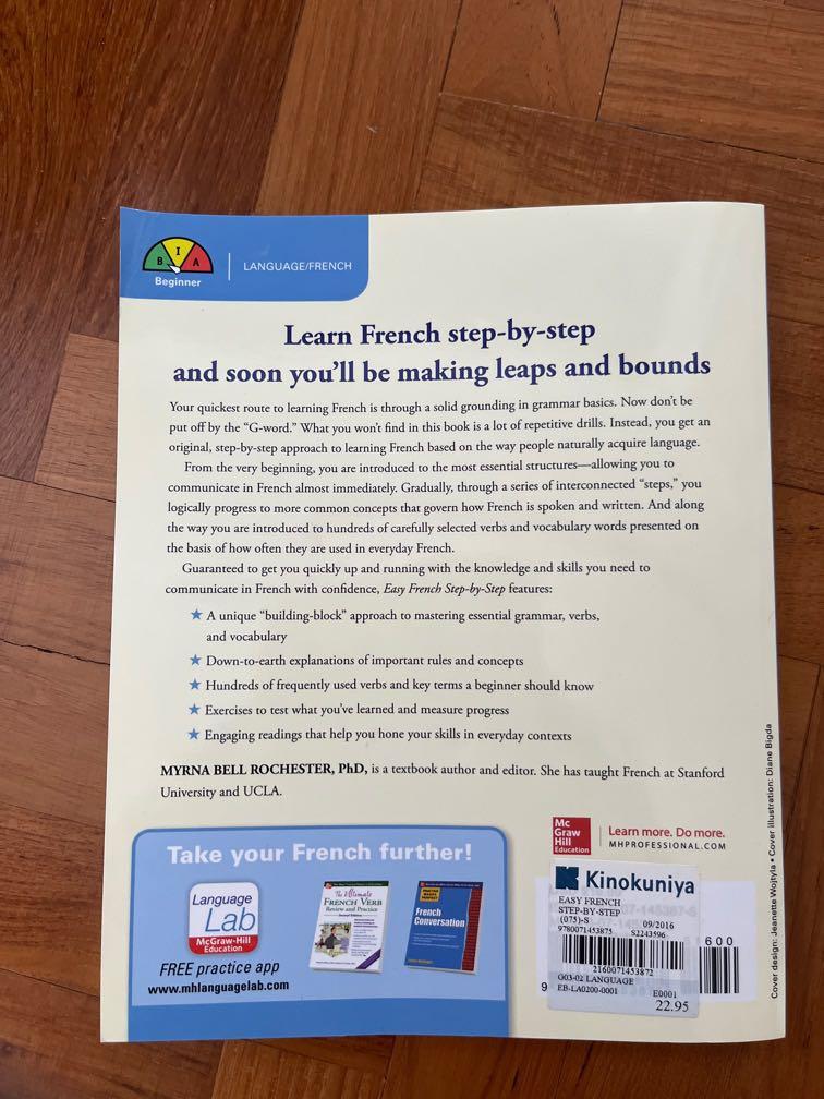 Easy French Step by Step, Hobbies & Toys, Books & Magazines, Textbooks
