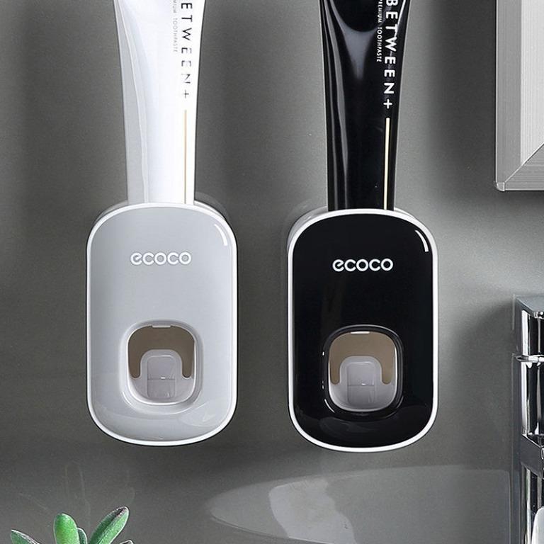 2022 Automatic Toothpaste Dispenser Squeezer Toothbrush Holder For Bathroom  Tooth Brush Holder WallMounted Organizer Storage
