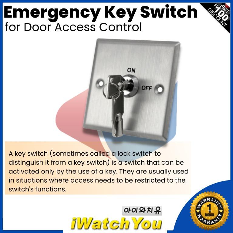 Emergency Key Switch for Door Access Control on Carousell
