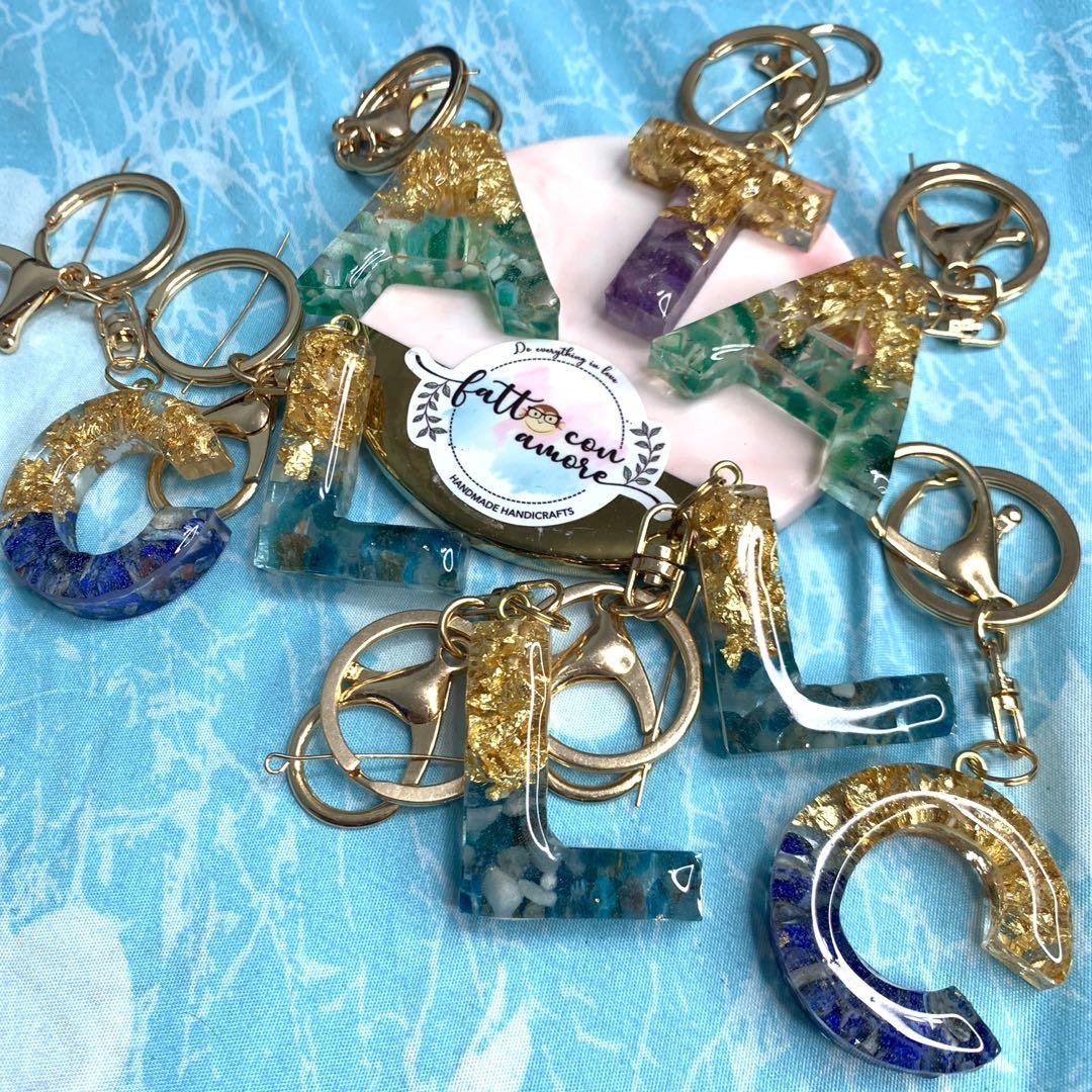 Gemstone keychains top