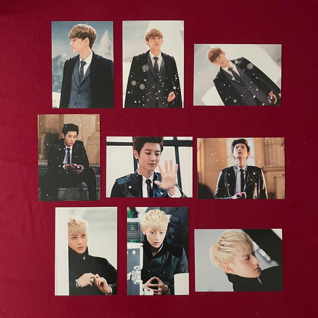 EXO “MIRACLES IN DECEMBER” Postcard Set, 玩具收藏品, 偶像周邊, 韓