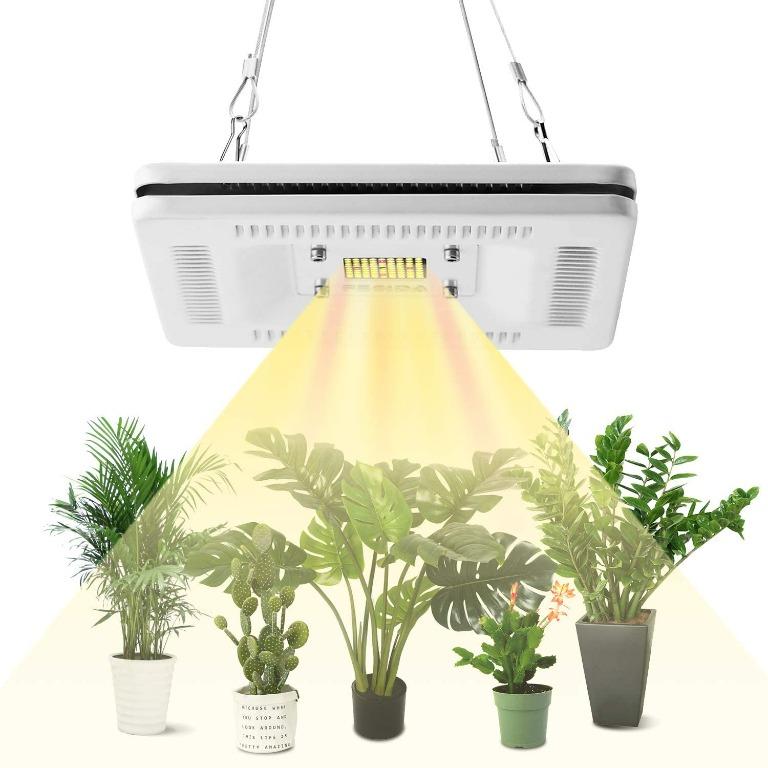 FECiDA UFO LED Grow Light Waterproof 200W CFL & HPS Grow Lights Equivalent for 