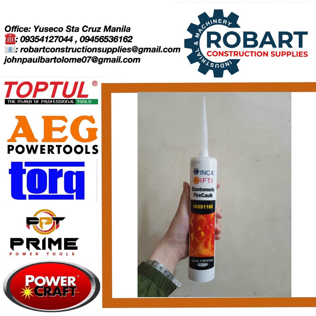 Fire stop sealant, Commercial & Industrial, Construction Tools