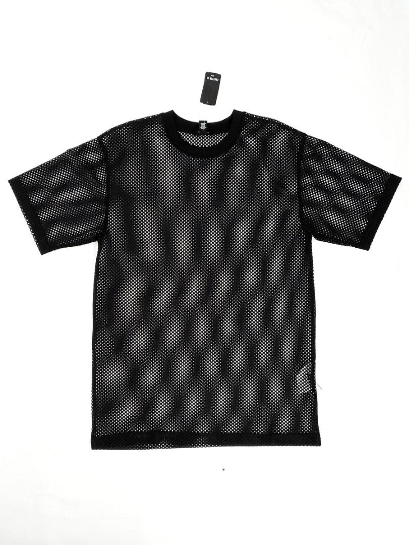 Forever 21 Oversized Knit Mesh Top T shirt