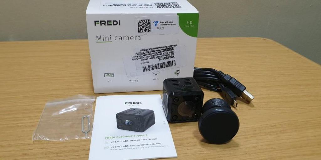 Fredi hidden outlet spy camera