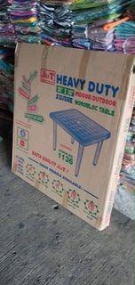 Fushion 36x36 monoblock Table BODEGA SALE (Category: Tables & Sets) located in Quezon City. Submitted by uno_store (Listing ID 1156263106, Image 3). Description: !!!BODEGA SALE!!! Fushion 36x36" Monoblock table Monoblock Tables All Sizes -high quality -easy to assemble -easy to carry -affordable also dimensions: 20x20" P 640 24x24" lowered P 725 24x24" standard height P 795 30"x30" = P 995 24"x36" = P 1095 36"x36" = P 1250 30"x48" = P 1390 PM for