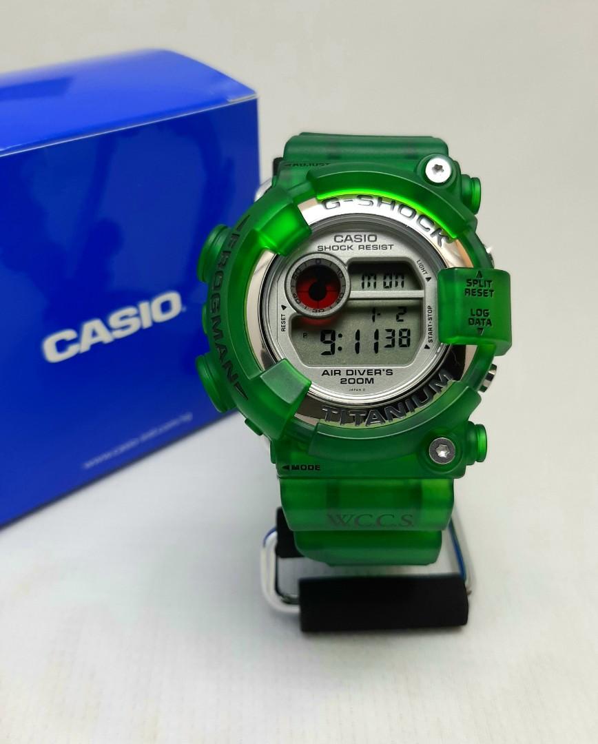 Sold” G Shock Frogman DW8201 WCCS World Coral Manta Ray Made In