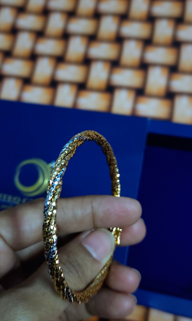 Gelang gold clearance plated