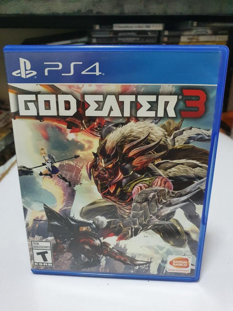 God Eater 3 (Sony Playstation 4) (Category: PlayStation) located in Quezon City. Submitted by itemsforadoption (Listing ID 1156252715, Image 1). Description: Rfs: Its 2022! Happy New Year. Now is a time to be joyous and declutter. And I'm doing just that this season. God Eater 3. This is complete in box, has its manual and inserts. Great for collectors and replaying some old memories. One of the latest in the god eater series! Fight! Conquer! Ps: