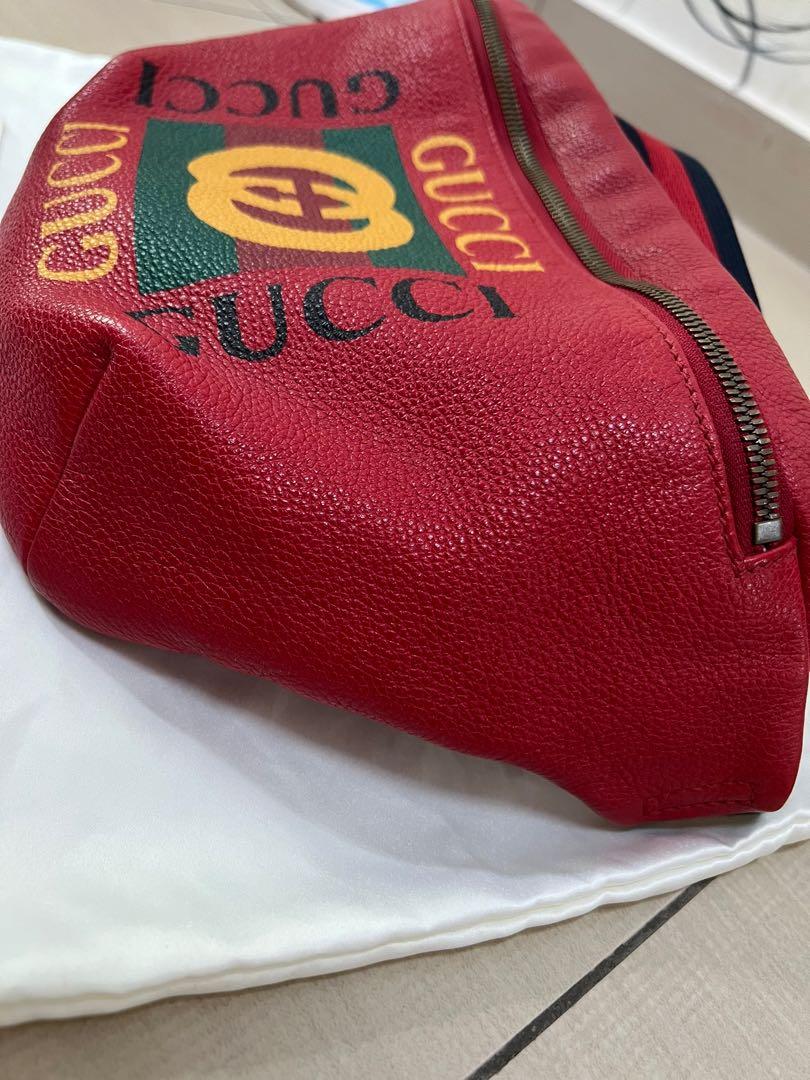 Gucci bag best sale with writing