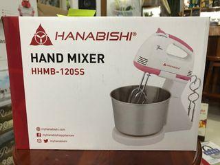HANABISHI Hand Mixer HHMB-120SS