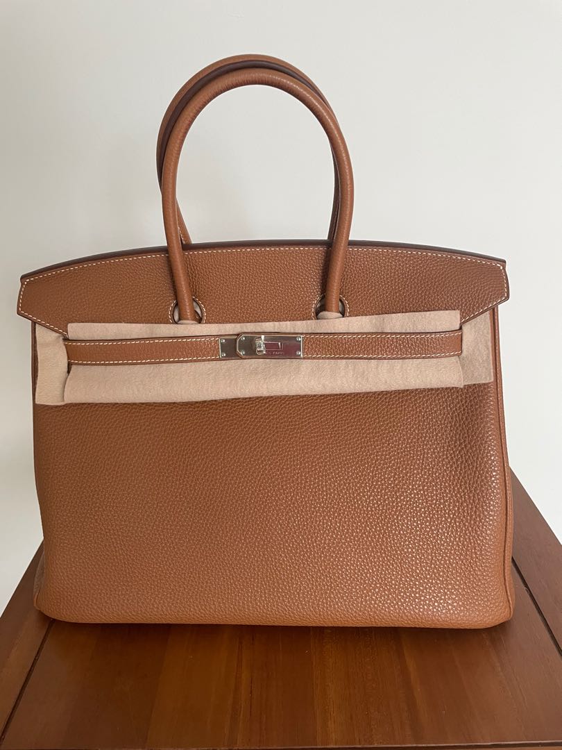 Hermes birkin hotsell gold 35