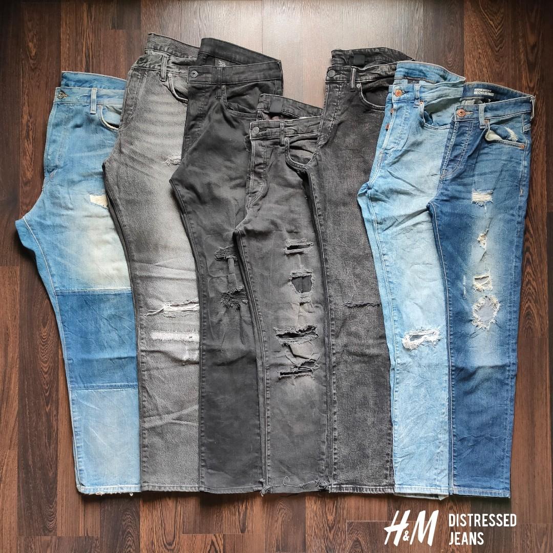 MENS | Distressed Denim Collection 