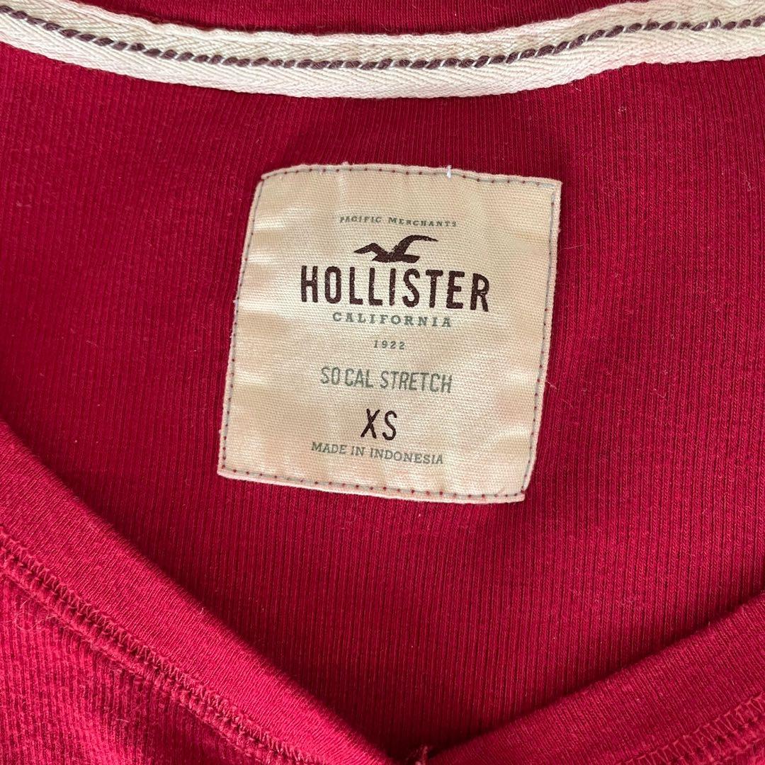 Hollister Henley Long sleeved Top, Women's Fashion, Tops, Longsleeves on  Carousell