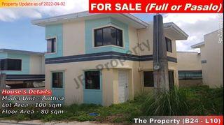 House and Lot for Sale in SJDM Bulacan (Full or Pasalo)