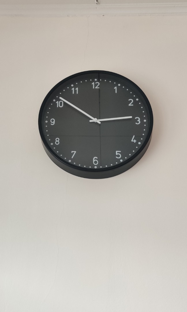 Ikea Tjalla Wall Clock Pink 11” ( 28 Cm ), Silent Quartz Movement, New |  eBay