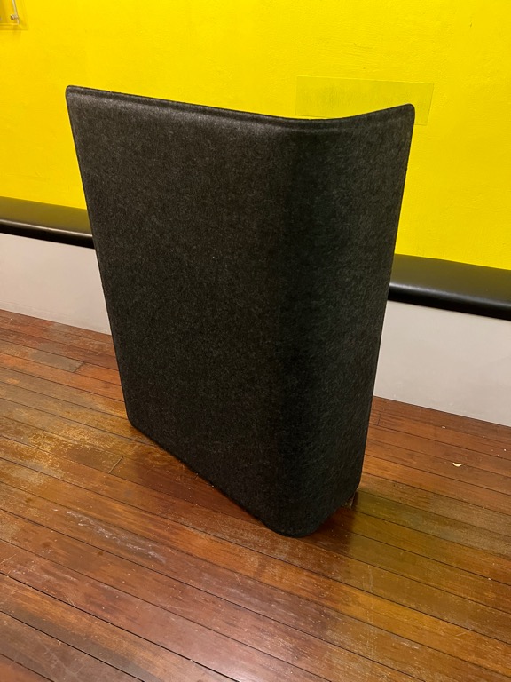 IKEA BEKANT DeskFront/Side Divider Privacy Screen (Dark Grey