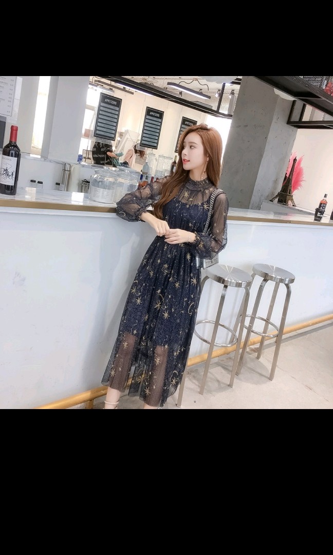 Dress import korea sale