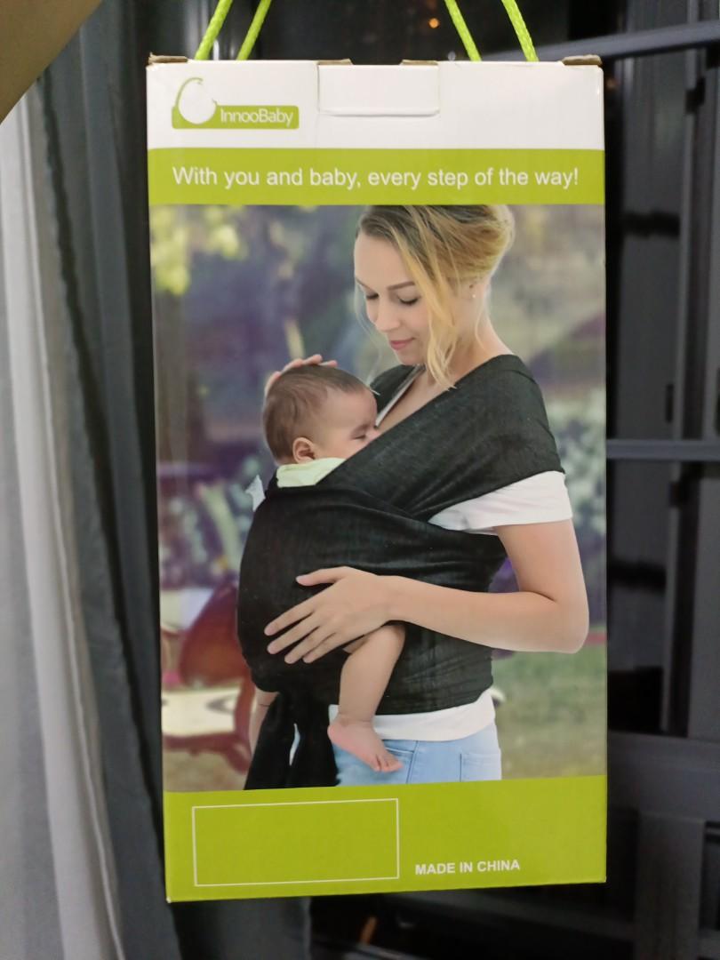 Innoobaby sling wrap black Babies Kids Going Out Carriers