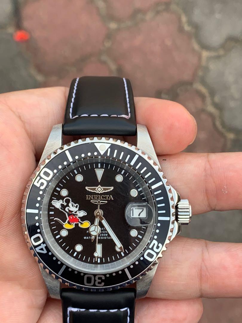 Invicta mickey clearance mouse watch automatic