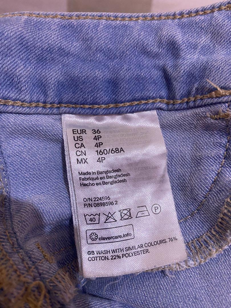 JEANS H\u0026M SKINNY UK 36, Fesyen Wanita, Pakaian Wanita, Bawahan di Carousell