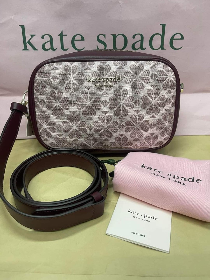 KATE SPADE FLOWER INFINITE MEDIUM CAMERA BAG, Luxury, Bags & Wallets on