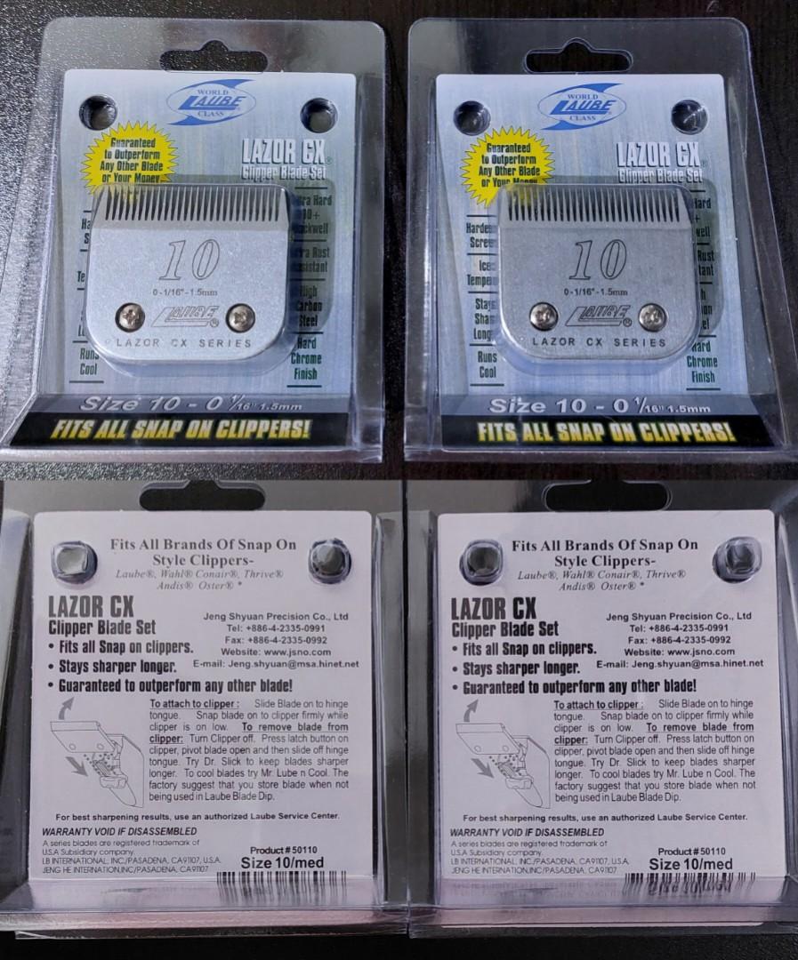 LAUBE DOG CLIPPER BLADES 10, Pet Supplies, Health & Grooming on Carousell