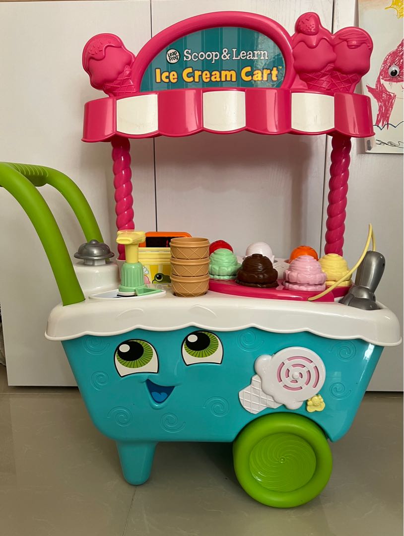 Leapfrog ice cream cart 雪糕車, 兒童＆孕婦用品, 嬰兒玩具 Carousell