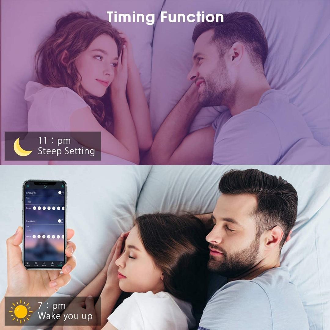 LED Strip Lights with Remote 32.8ft, VITCOCO Bluetooth Color Changing