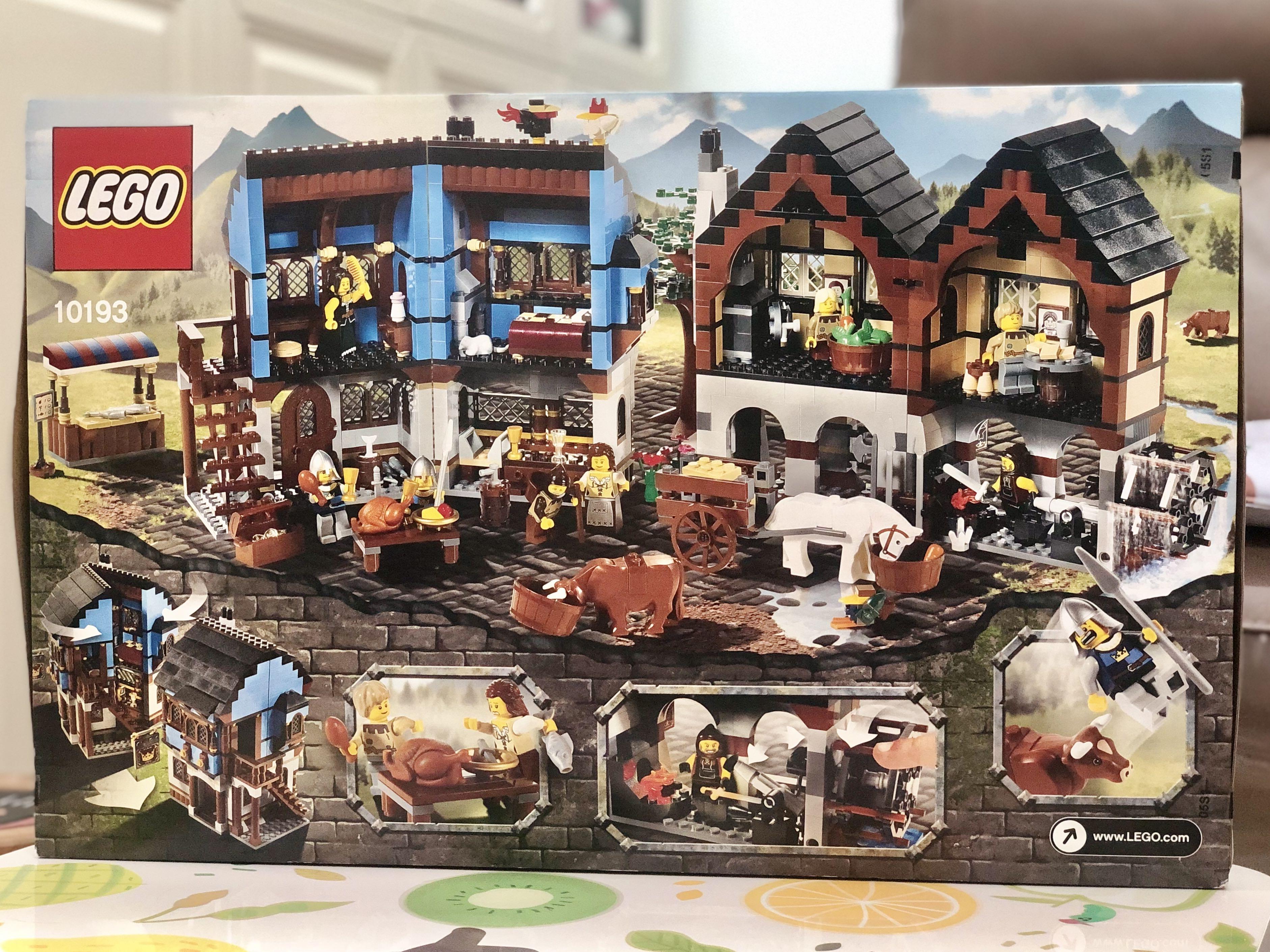 Lego 10193 Castle Medieval Market Village, 興趣及遊戲, 玩具& 遊戲