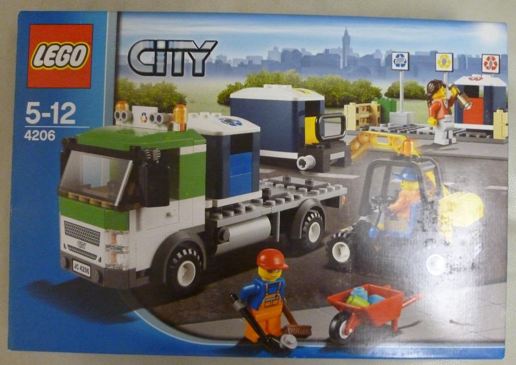 LEGO City 4206 Recycling Truck MISB 60306 60258