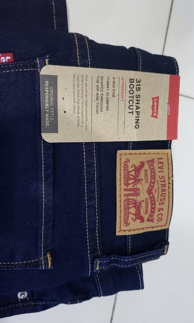 Levi's 315 Shaping Bootcut Jeans for Women Size 30, Women's Fashion,  Bottoms, Jeans & Leggings on Carousell