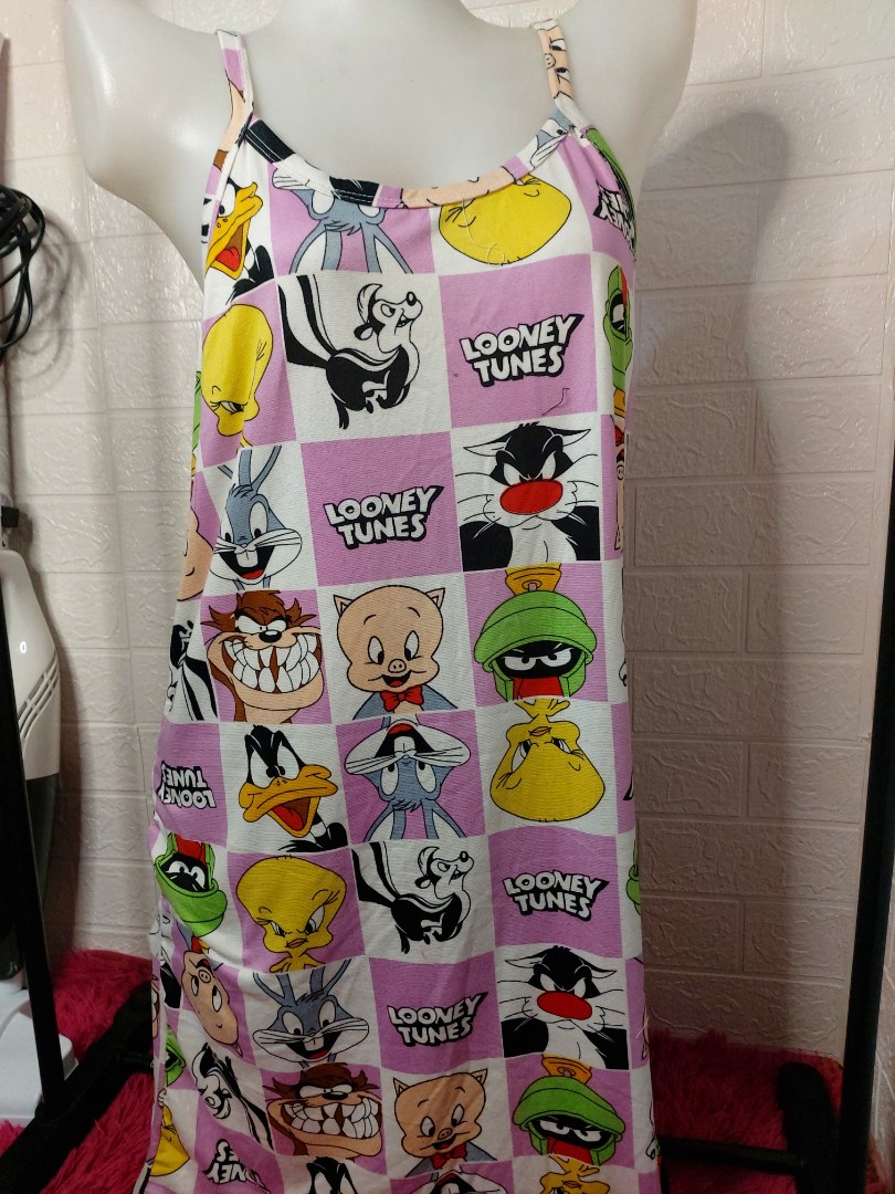 NOM-D Looney Toons pinnafore dress